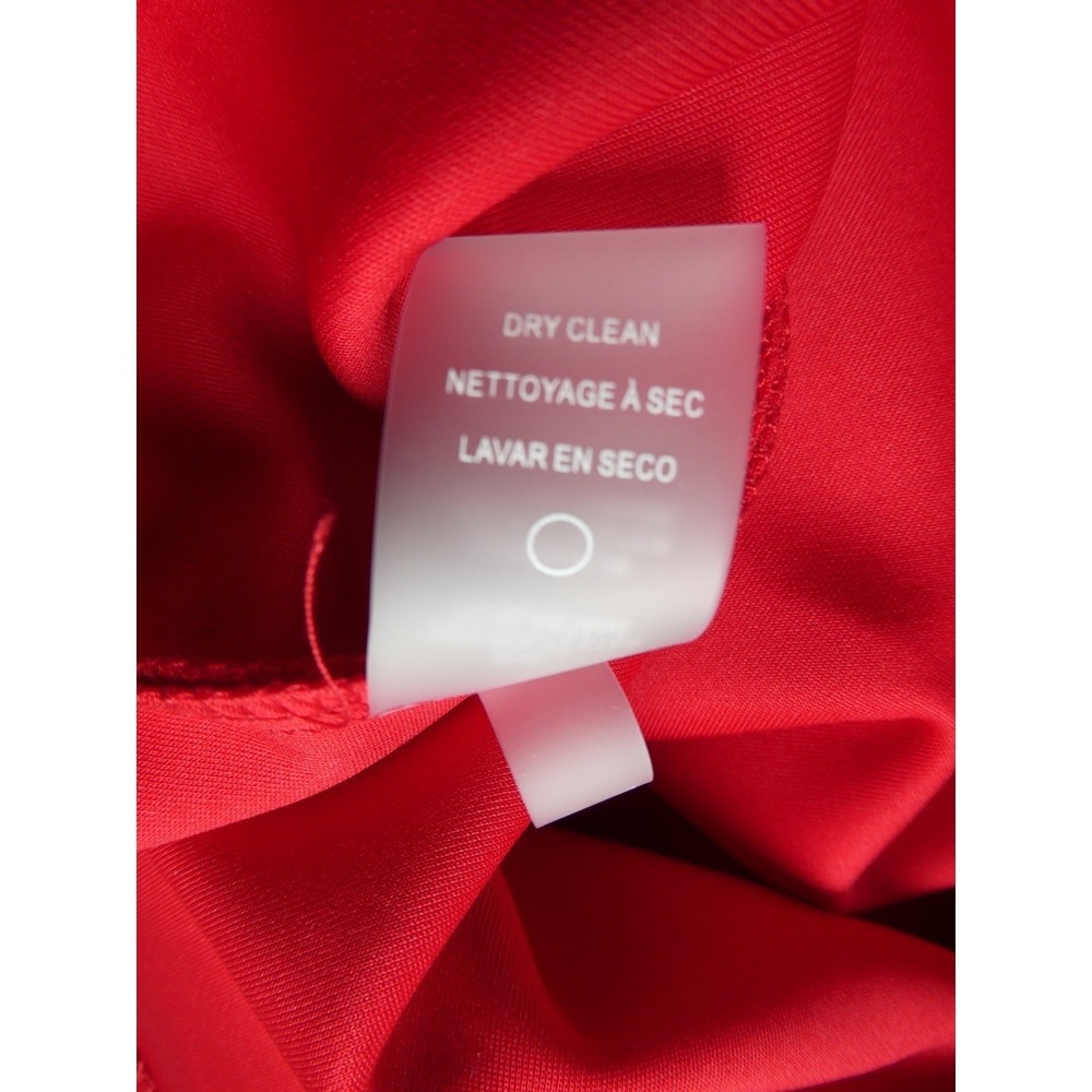 Tommy Hilfiger Women's Scuba Sheath Red Cocktail Dress TD7S1ME1 S 16 - Picture 6 of 8